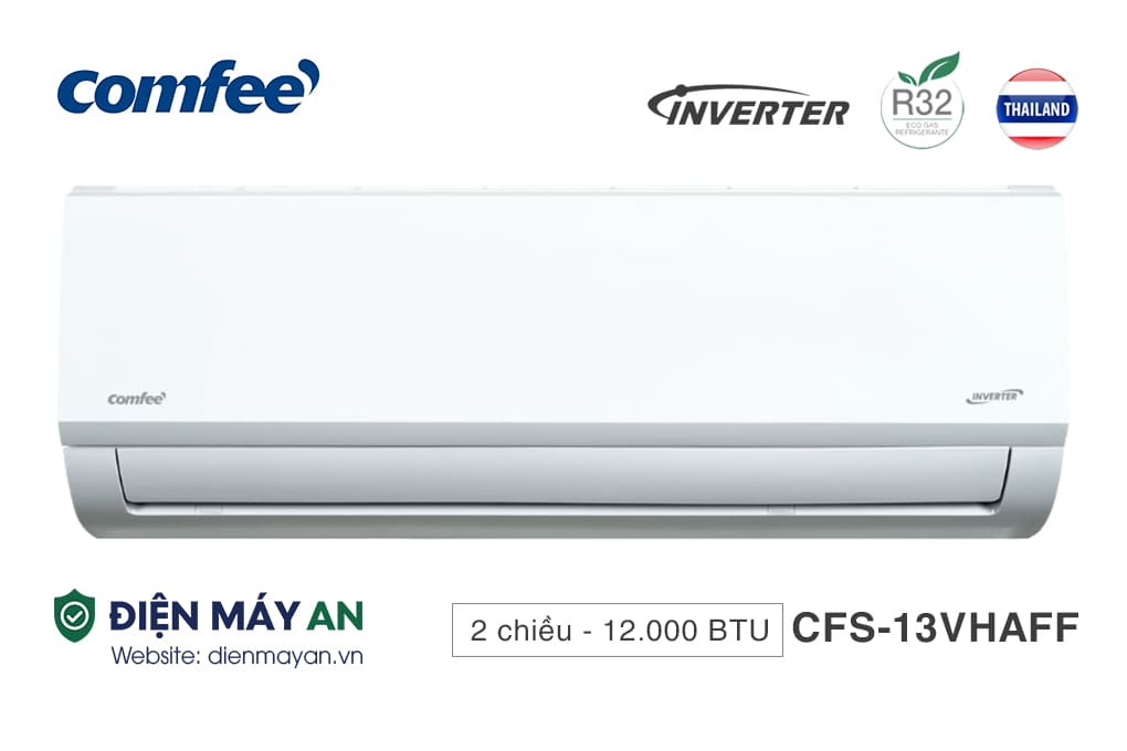 Điều Hòa Comfee Inverter 12500 BTU 2 Chiều CFS-13VHAFF - Model 2025